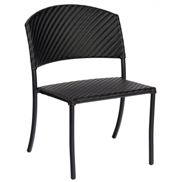 Barlow Side Chair - Stackable - Dark Roast