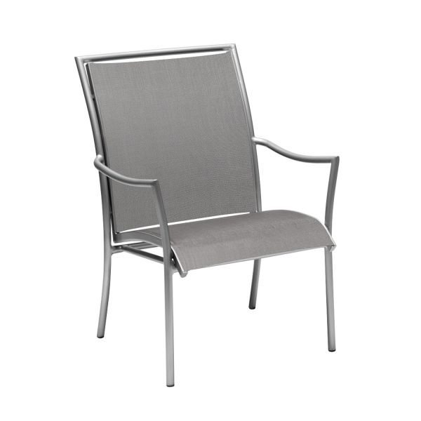 Dominica Sling Dining Arm Chair - Stackable