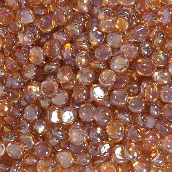 Champagne fire table beads