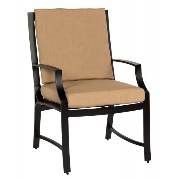 Seal Cove Dining Armchair with optional back cushion