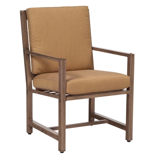 Woodlands Dining Arm Chair with Optional Back Cushion