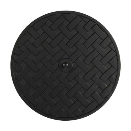 04911 Thatch Round Replacement Fire Table Burner Cover