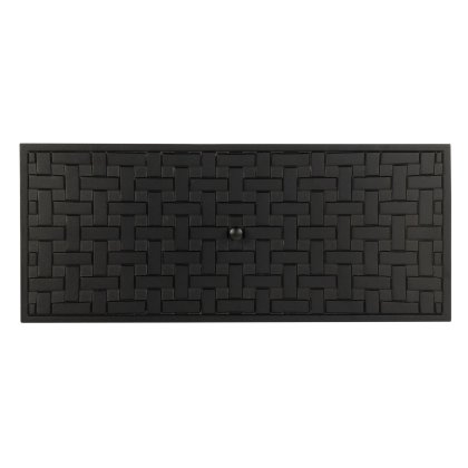 04914 Thatch Rectangular Replacement Fire Table Burner Cover