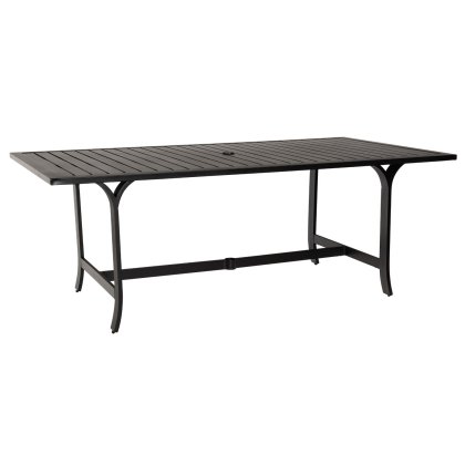 1X0707 Seal Cove Rectangular Dining Umbrella Table