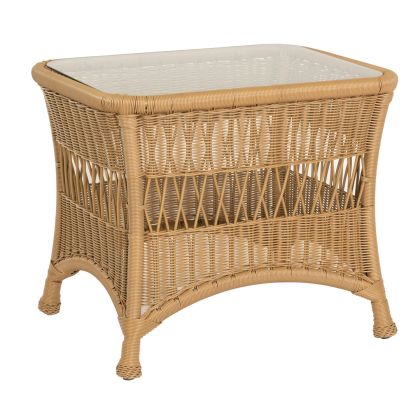 S596201 Sommerwind End Table with Glass Top