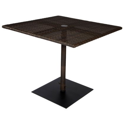 All-Weather 36 in. Square Umbrella Table