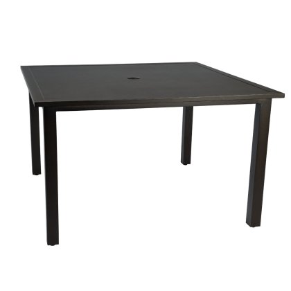 Elemental Square Umbrella Table