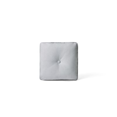 Square Throw Pillow with Button