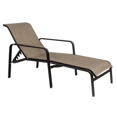 Landings Sling Adjustable Chaise Lounge - Stackable