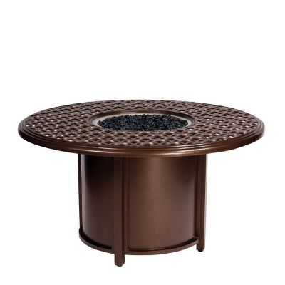 Casa Fire Round Chat Height Fire Table