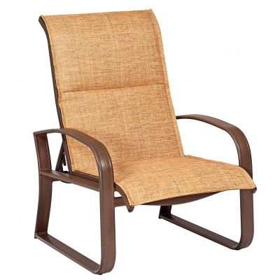 Cayman Isle Padded Sling Adjustable Lounge Chair