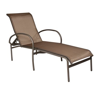 Rivington Sling Adjustable Chaise Lounge - Stackable