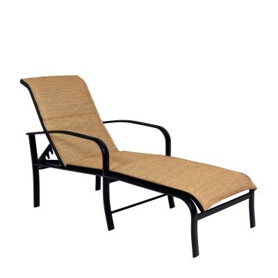 Fremont Padded Sling Adjustable Chaise Lounge