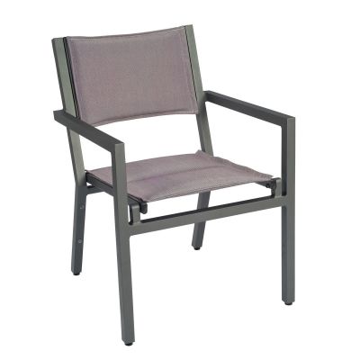 Palm Coast Padded Sling Dining Armchair - Stackable