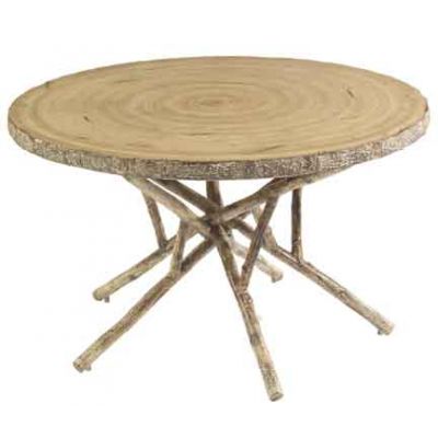 River Run 48" Round Birch Heartwood Dining Table
