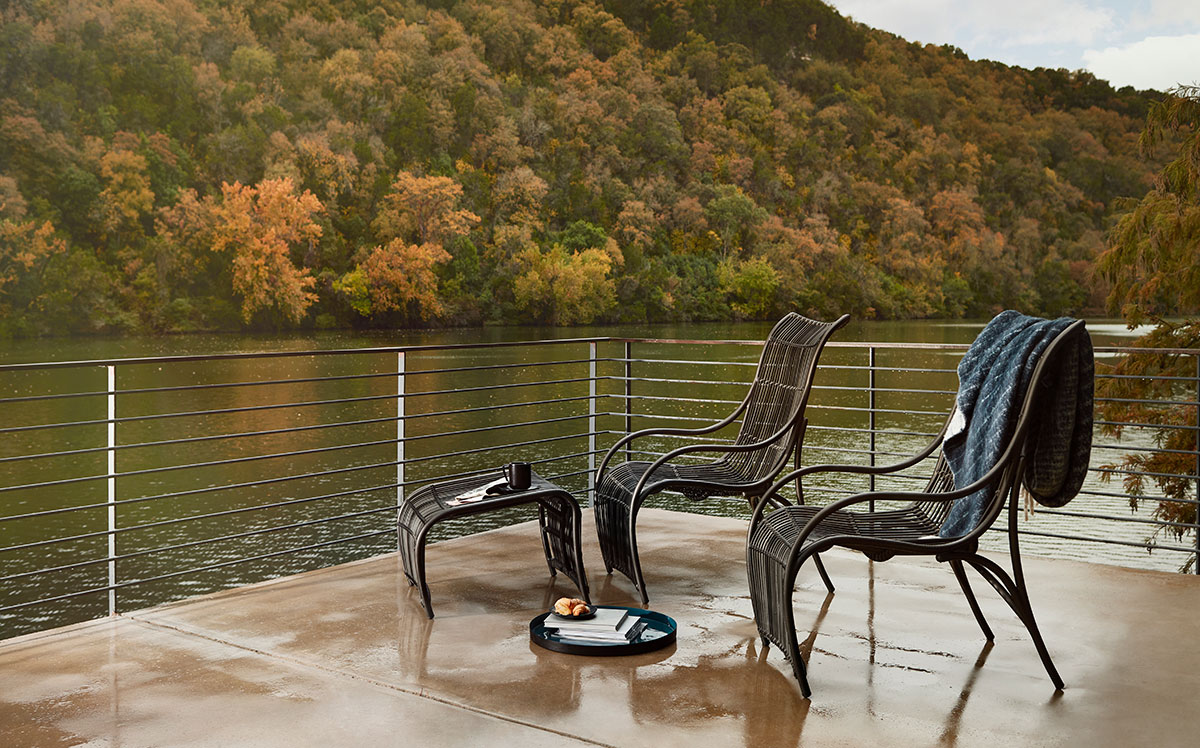Orion Outdoor Furniture Collection by Woodard